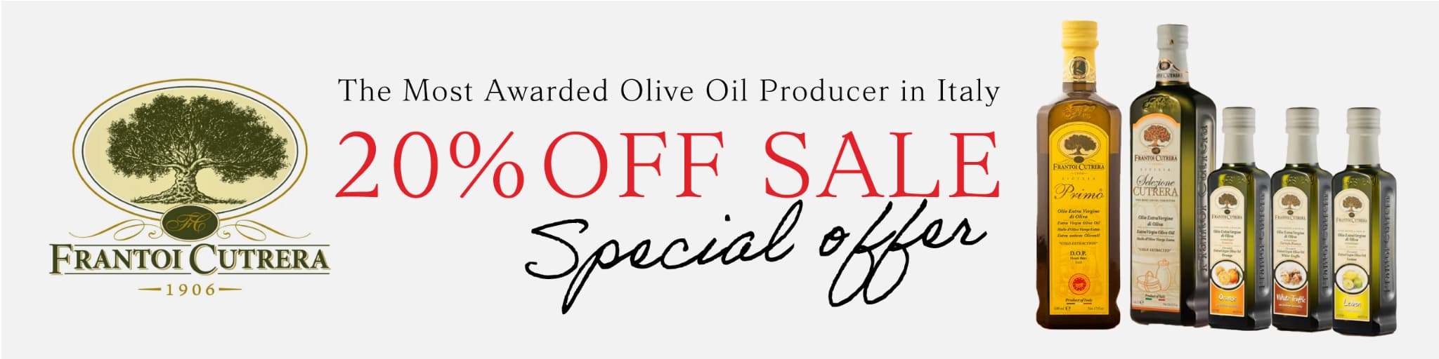 高級イタリア食材の特別割引