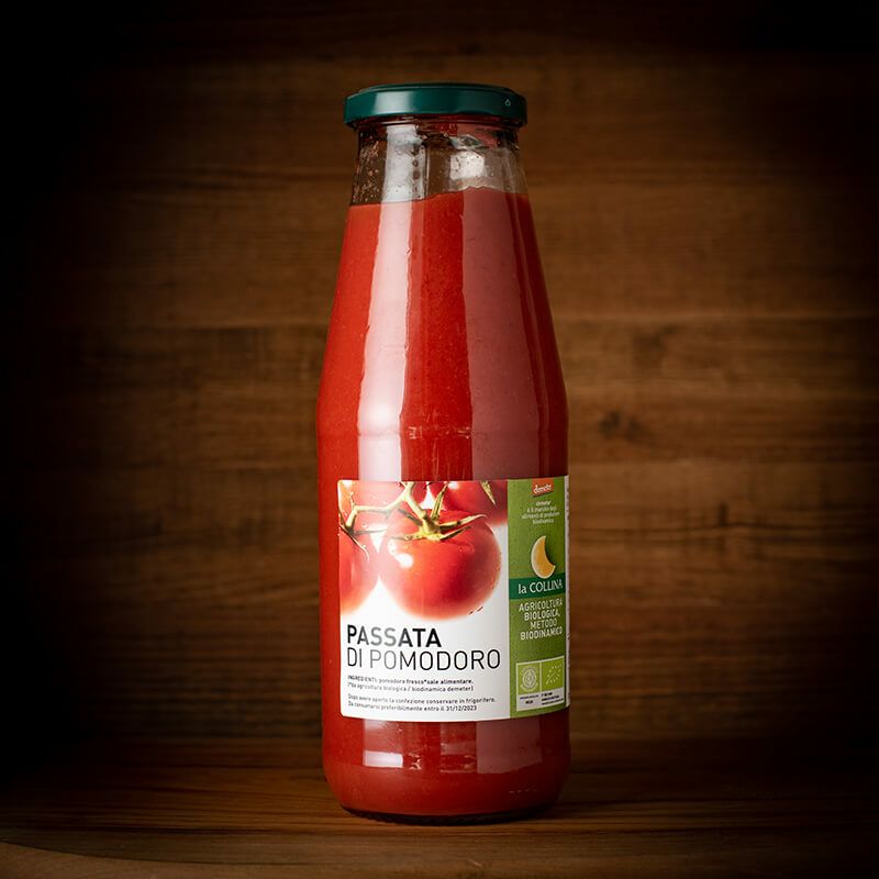 La Collina ラ コッリーナ パッサータ ディ ポモドーロ オーガニック 680g