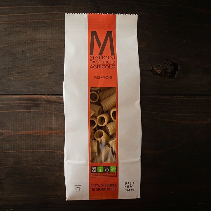 MANCINI パスタ マンチーニ リガトーニ 500g