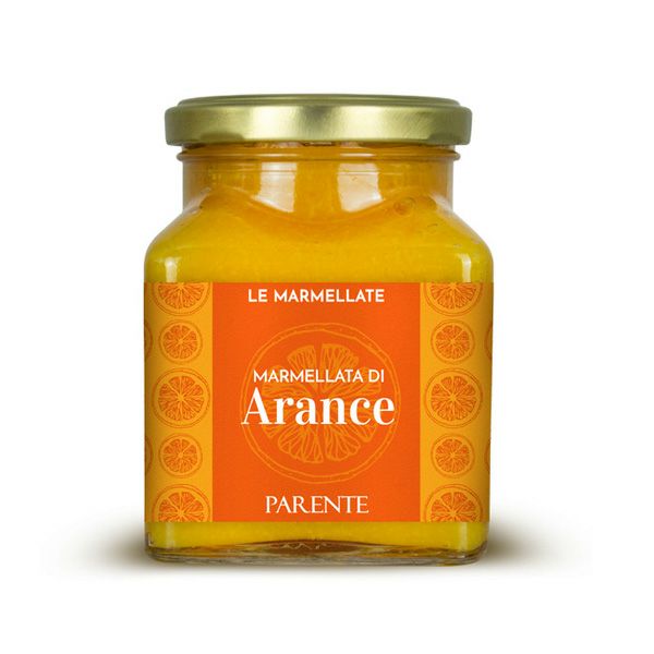 パレンテ オレンジジャム 340g プーリア産オレンジ使用・イタリア伝統ジャム