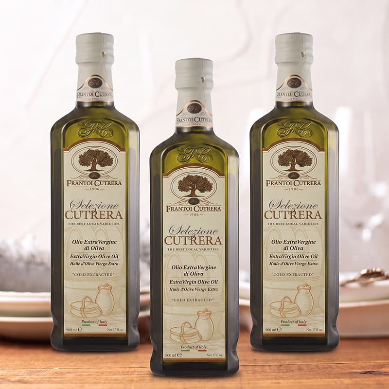 お得な3本セット】Frantoi Cutrera（フラントイ・クトレラ）Selezione Cutrera エキストラバージンオリーブオイル 500ml×3本
