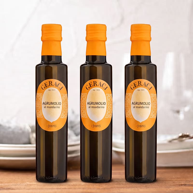 【お得な3本セット】 Geraci ジェラーチ マンダリンオイル 250ml シチリア産