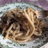 ポルチーニ茸のパスタ